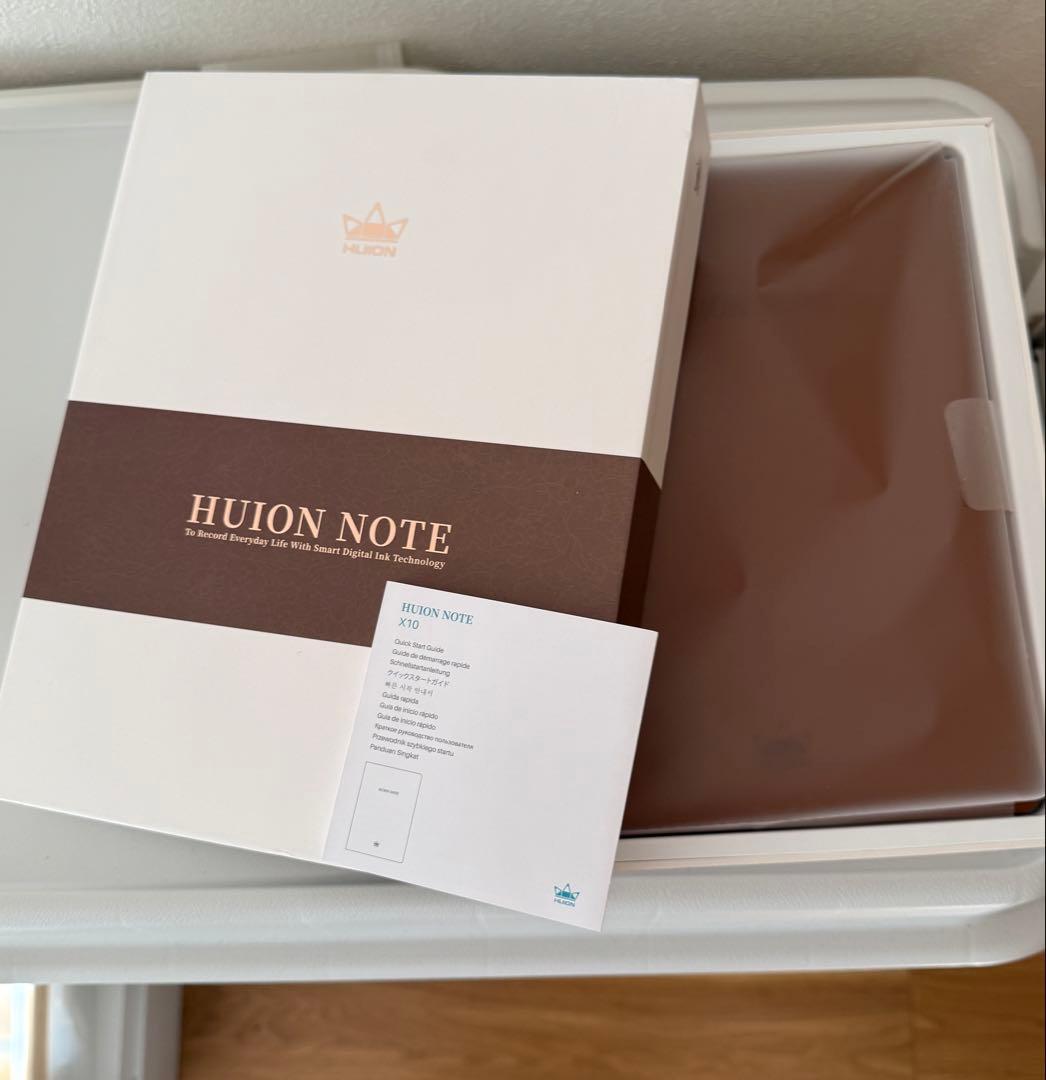 HUION NOTE デジタルノートX10ペンタブレットデジタルスマートノート