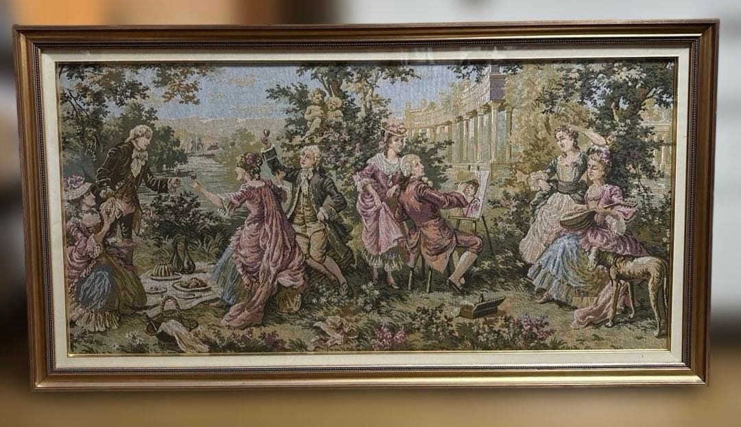 額装ゴブラン織(壁掛け)