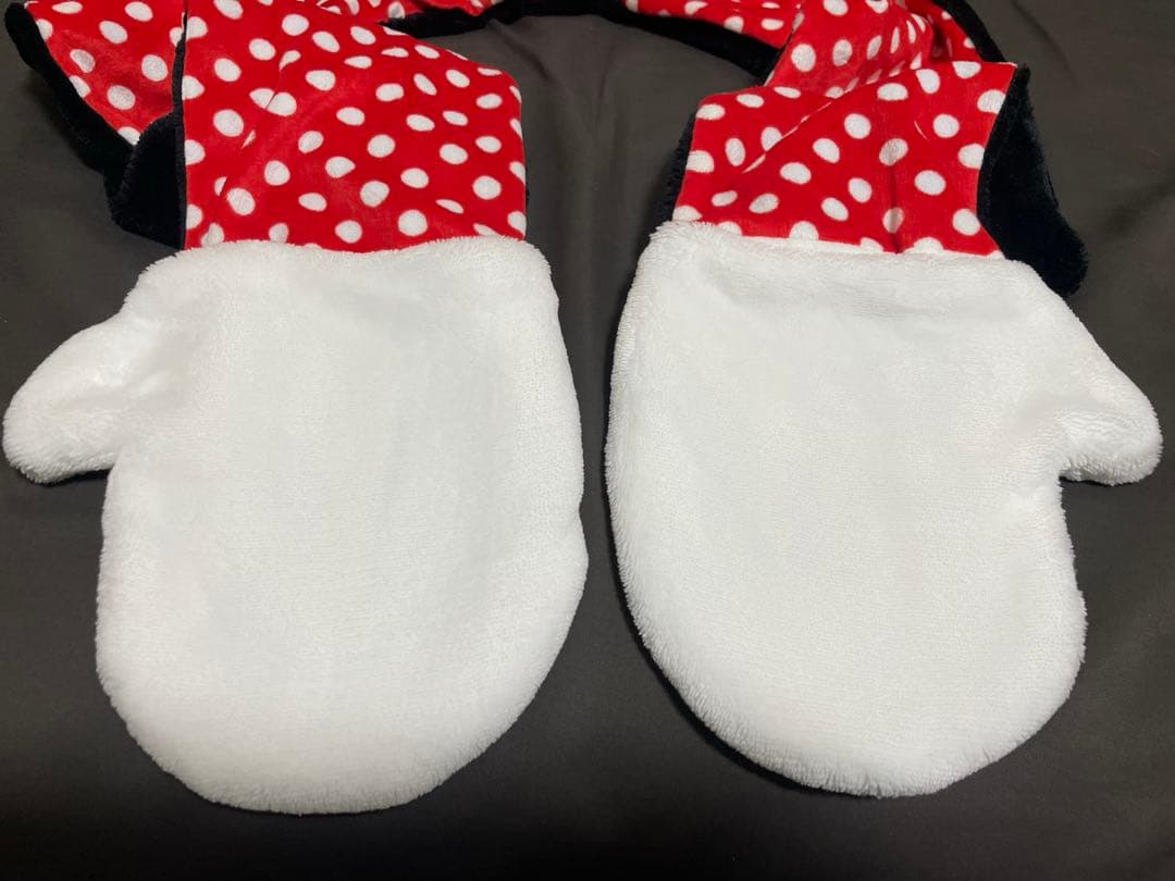 ディズニー　ファンキャップマフラー　ミニー