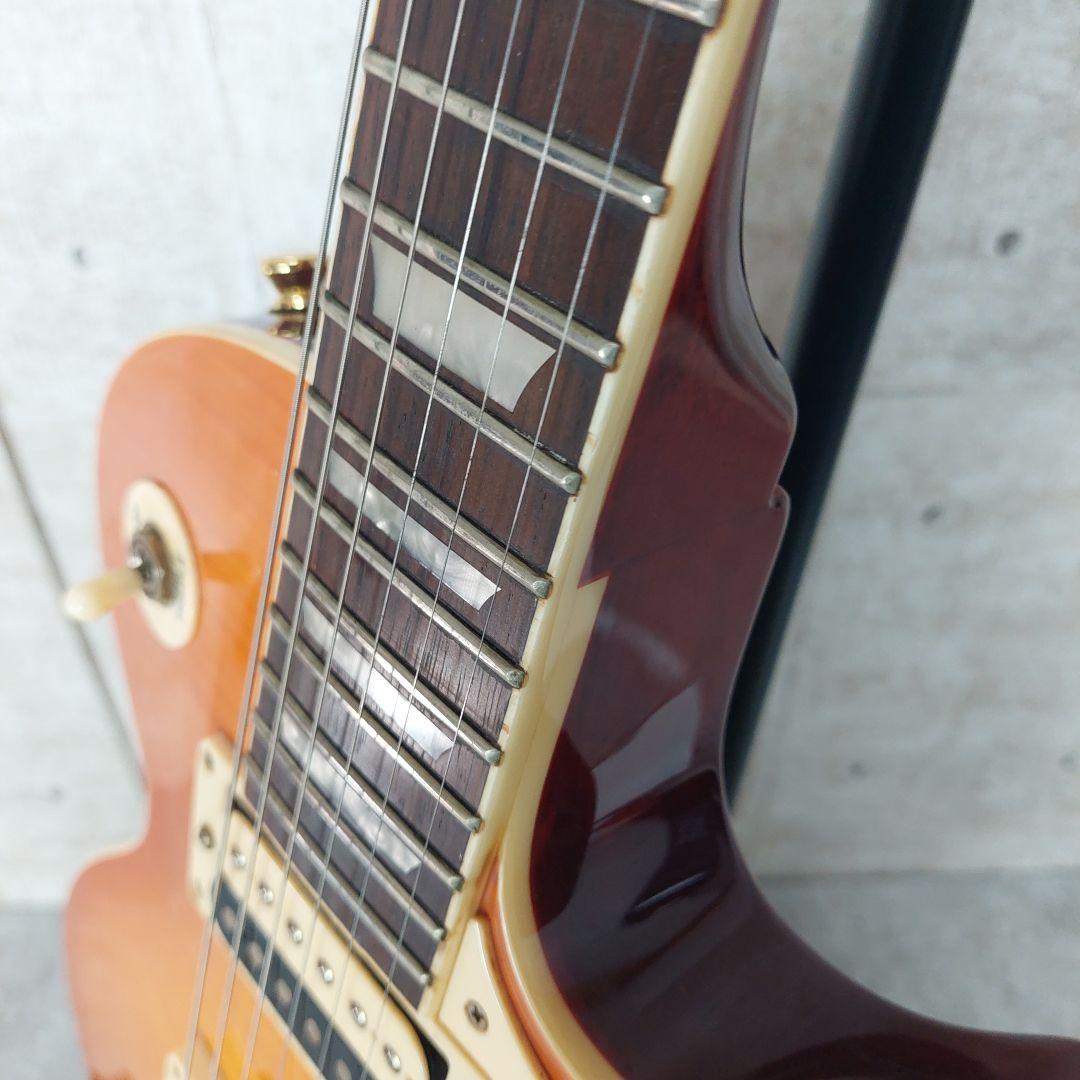 Blitz by Aria ProⅡ レスポール チェリー サンバースト 虎杢