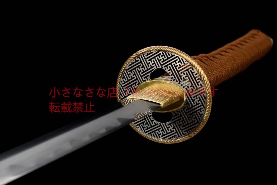 高級武士刀【春蘭秋菊】古兵器 武具 刀装具 日本刀 模造刀 居合刀