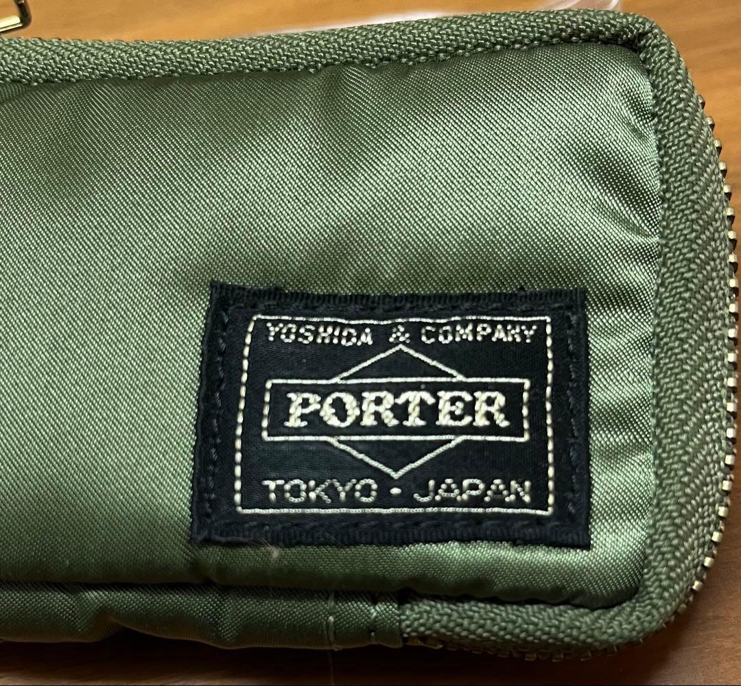PORTER キーケース オリーブグリーン