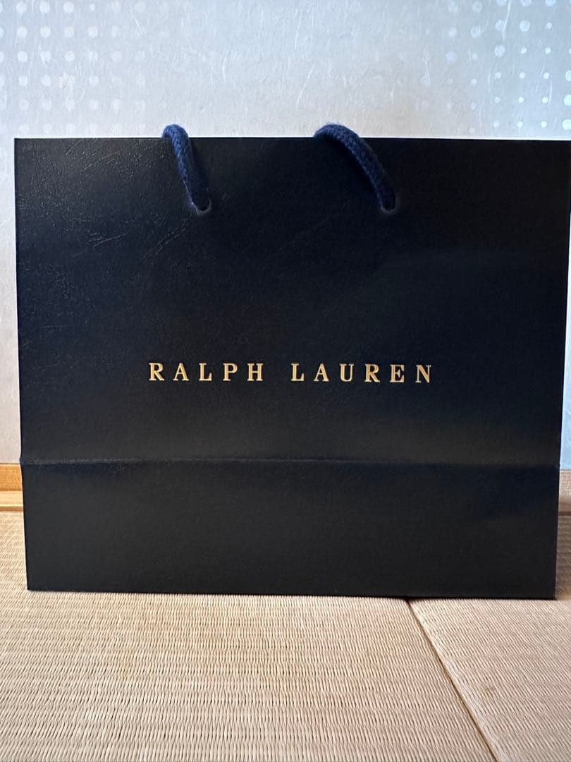 新品 RRL ロゴプリント Tシャツ Mサイズ グレー ショッパー付