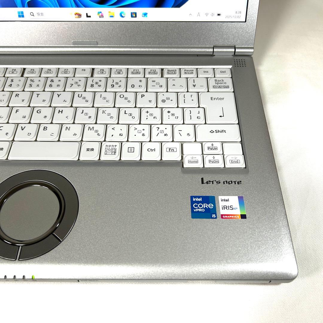 Windowsノート本体 Panasonic Let's note LV1 512GB 16GB DVD