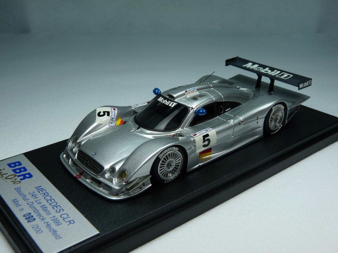 空飛ぶベンツ　Mercedes Benz CLR ル・マン1999年　No.5