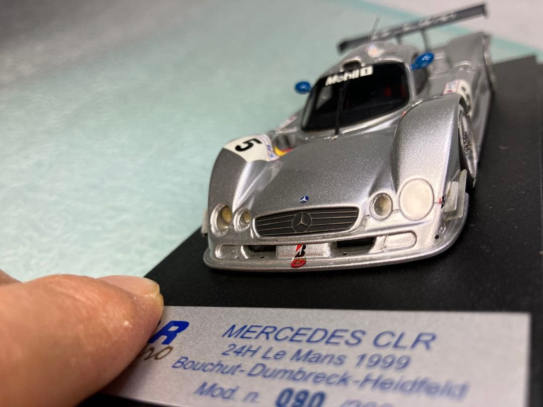 空飛ぶベンツ　Mercedes Benz CLR ル・マン1999年　No.5
