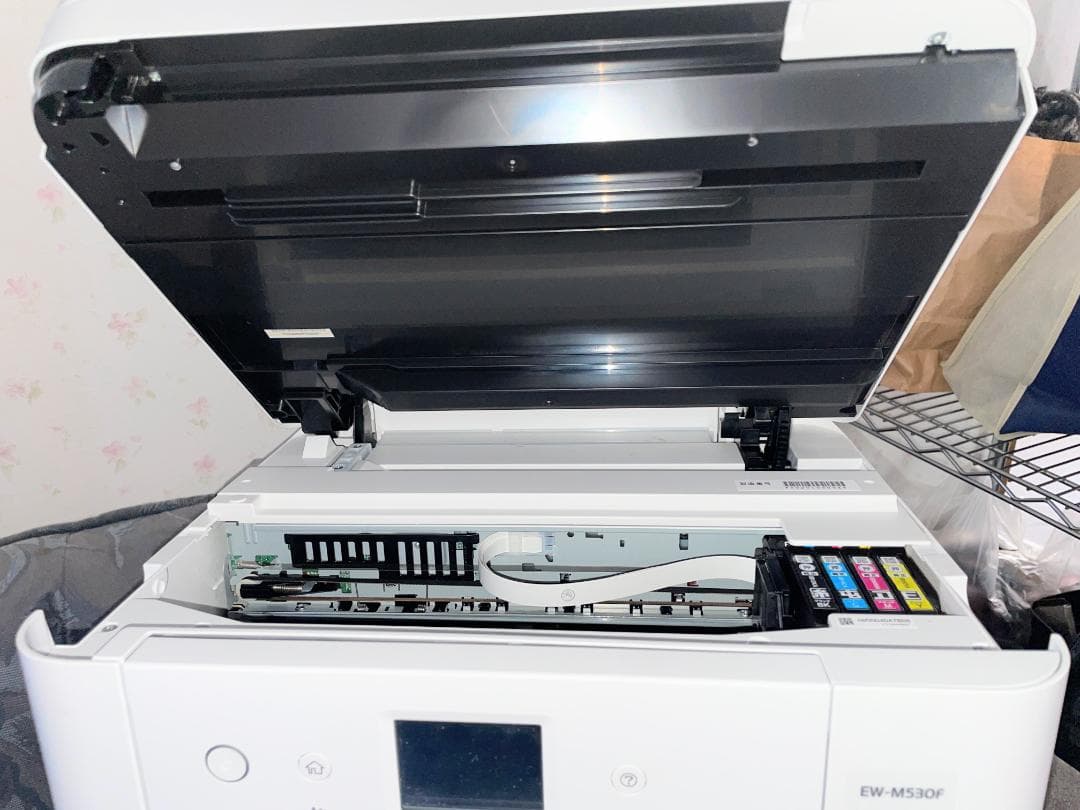 EPSON インクジェットプリンターEW-M530F 中古美品 純正インク付き
