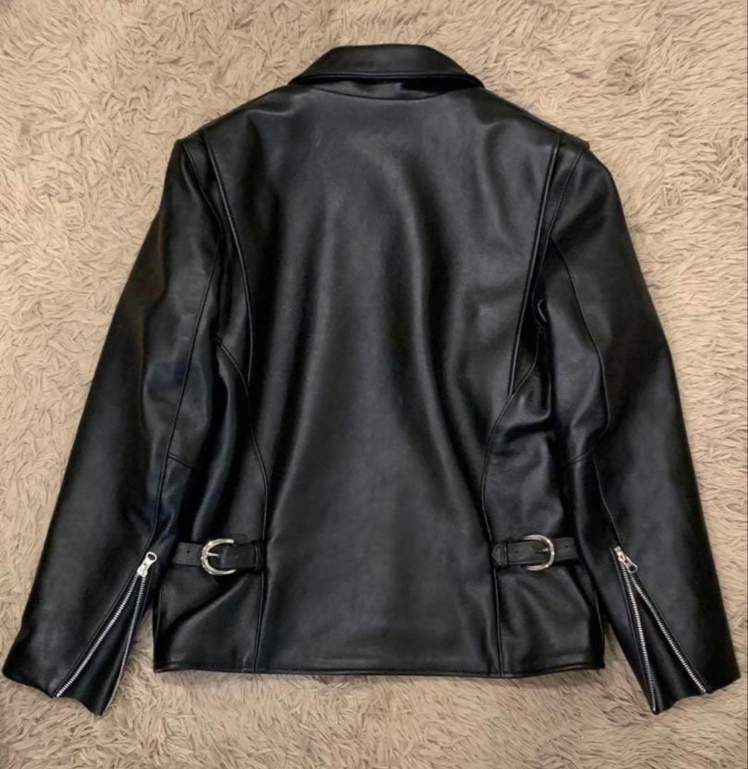 vanson 9D 別注 カウハイド BK 38