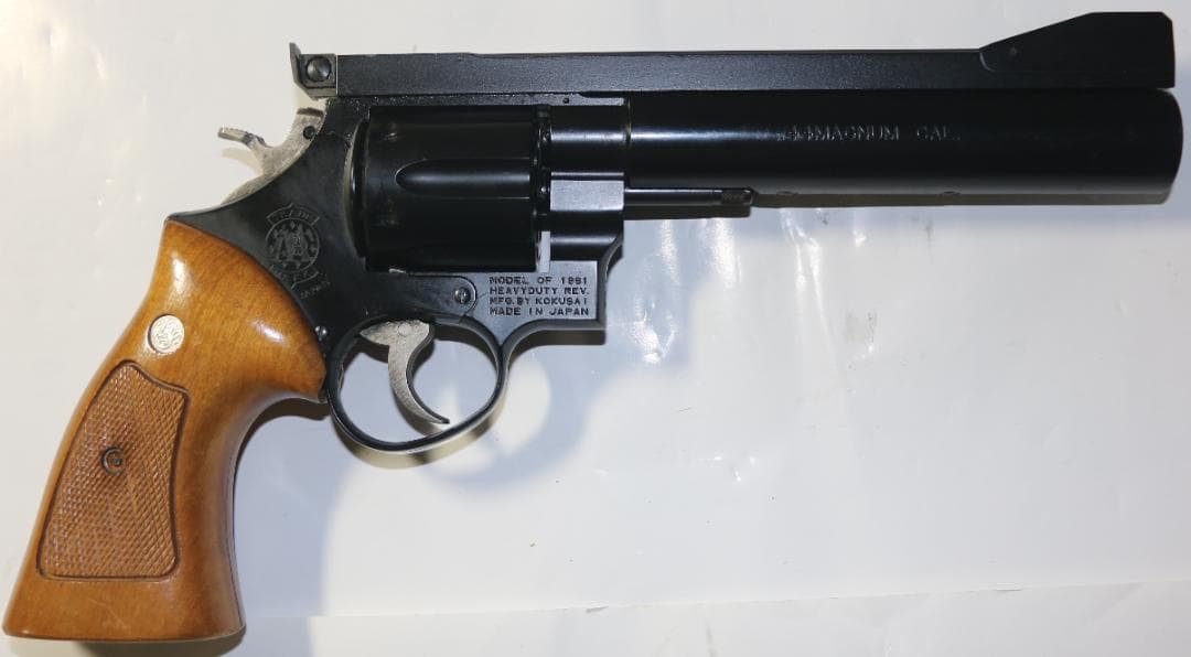 コクサイABS樹脂製モデルガン S＆W 44マグナム SATAN 　未発火