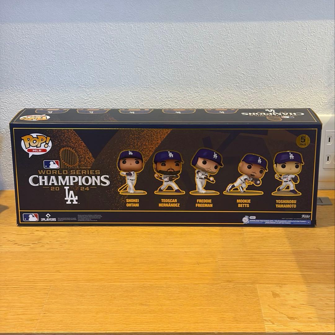 Funko Pop! WS制覇 2024 LA Dodgers 5-Pack