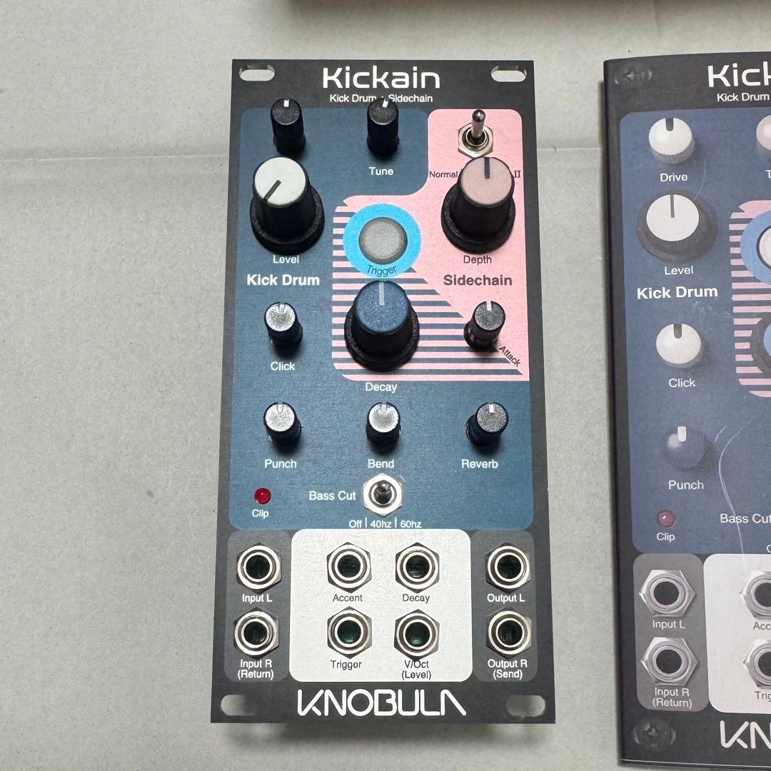 Knobula Kickain ユーロラック バスドラム 美品