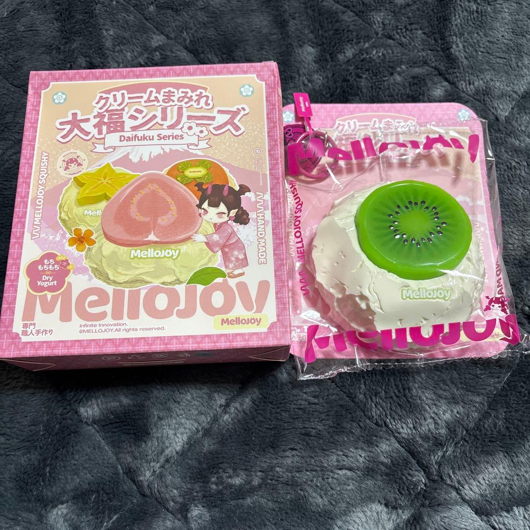 Mellojoy スクイーズ クリームまみれ　大福シリーズ キウイ③
