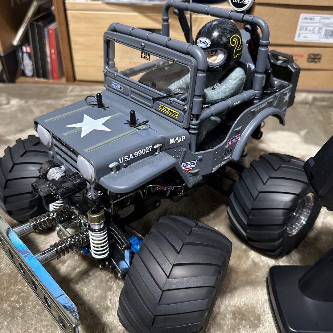 タミヤ ワイルドウイリー2オプションパーツ 付き RC tamiya