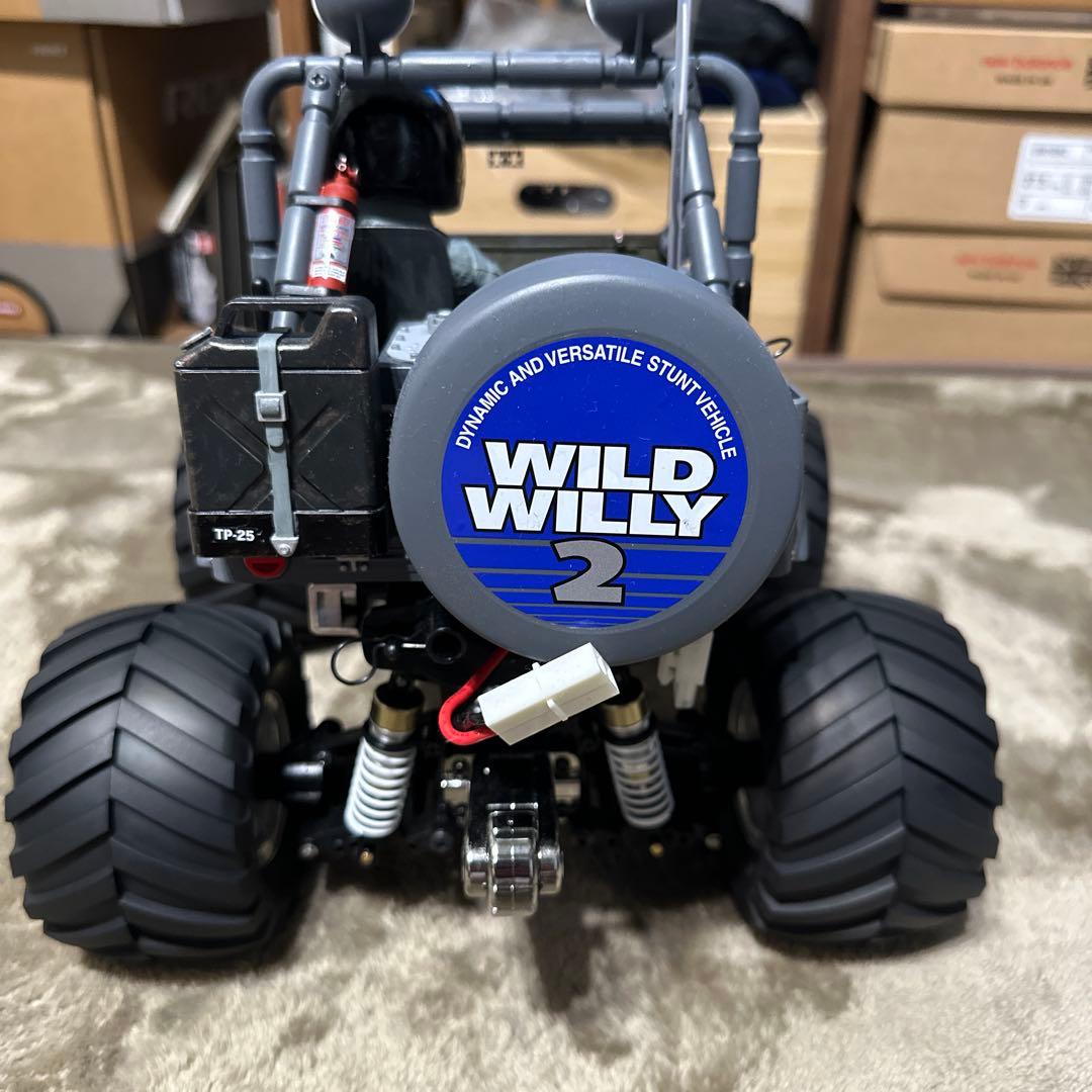タミヤ ワイルドウイリー2オプションパーツ 付き RC tamiya