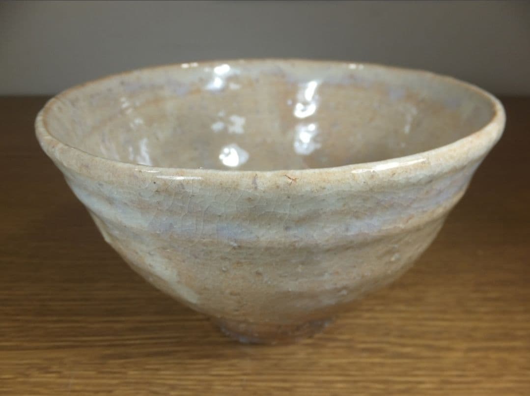 真作保証 吉賀将夫 自作 萩焼 日展理事 コレクター放出品 山口県