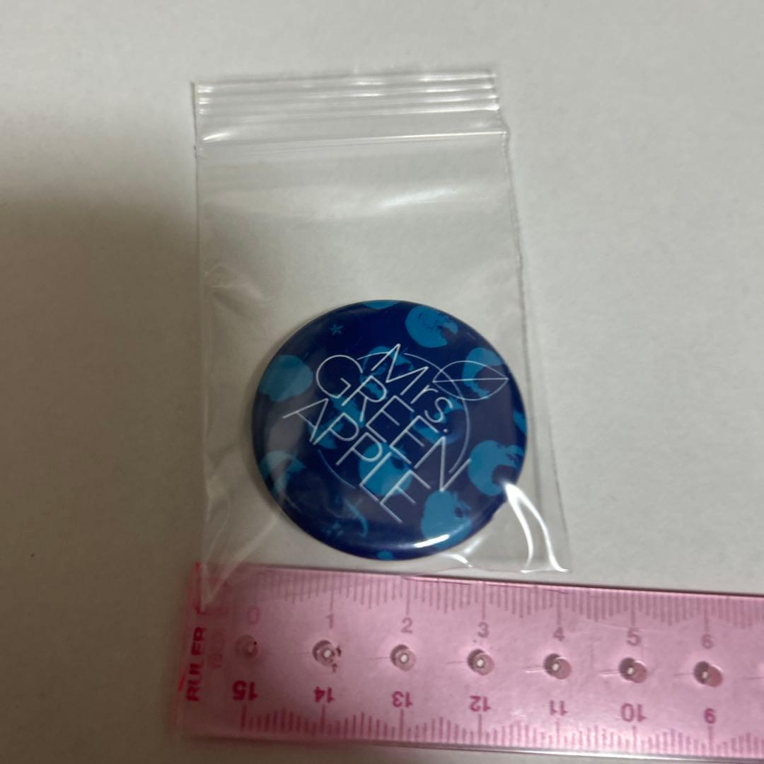 ミセス缶バッジ　ミセスグリーンアップル　初期