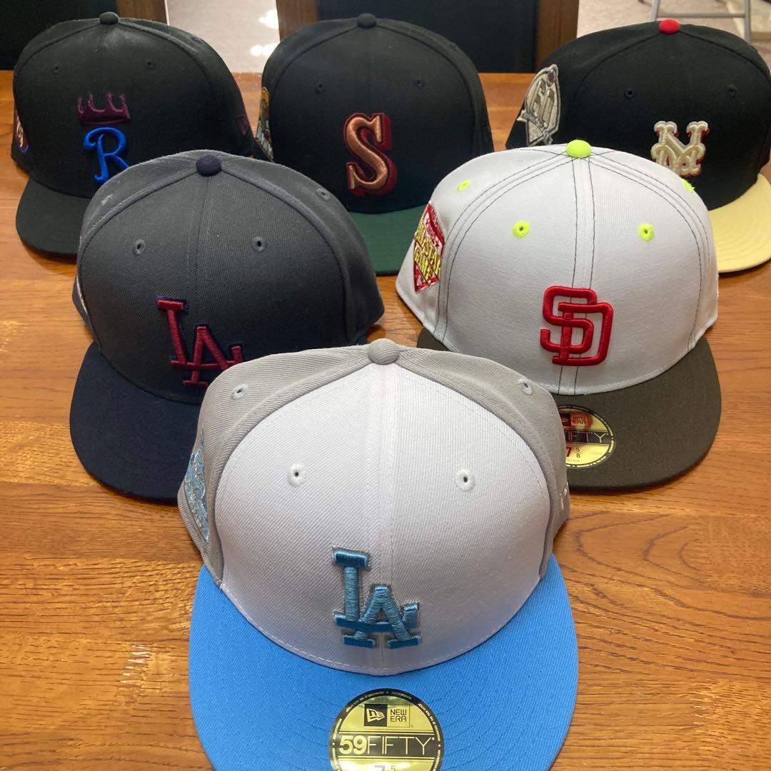 全て7-5/8 New Era 59FIFTY ベースボールキャップ6個