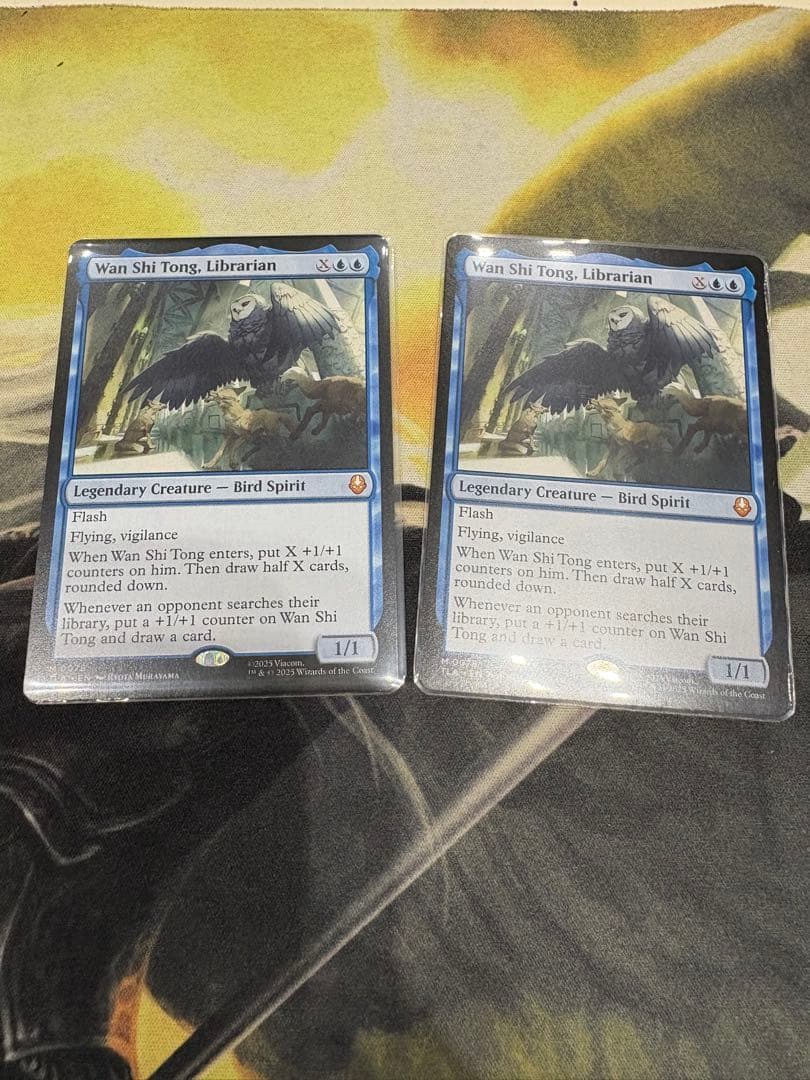 【TLA】司書、ワン・シー・トン　英語2枚