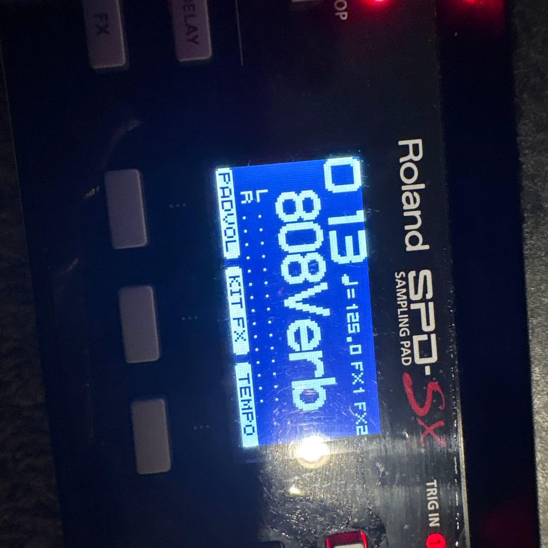 美品　ROLAND SPD-SX 説明書、保証書、専属アダプターディスク付き