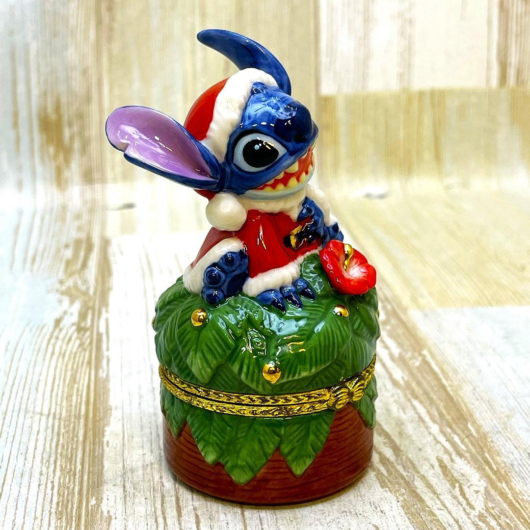 リロ＆スティッチ サンタスティッチ クリスマス ヒンジボックス フィギュア