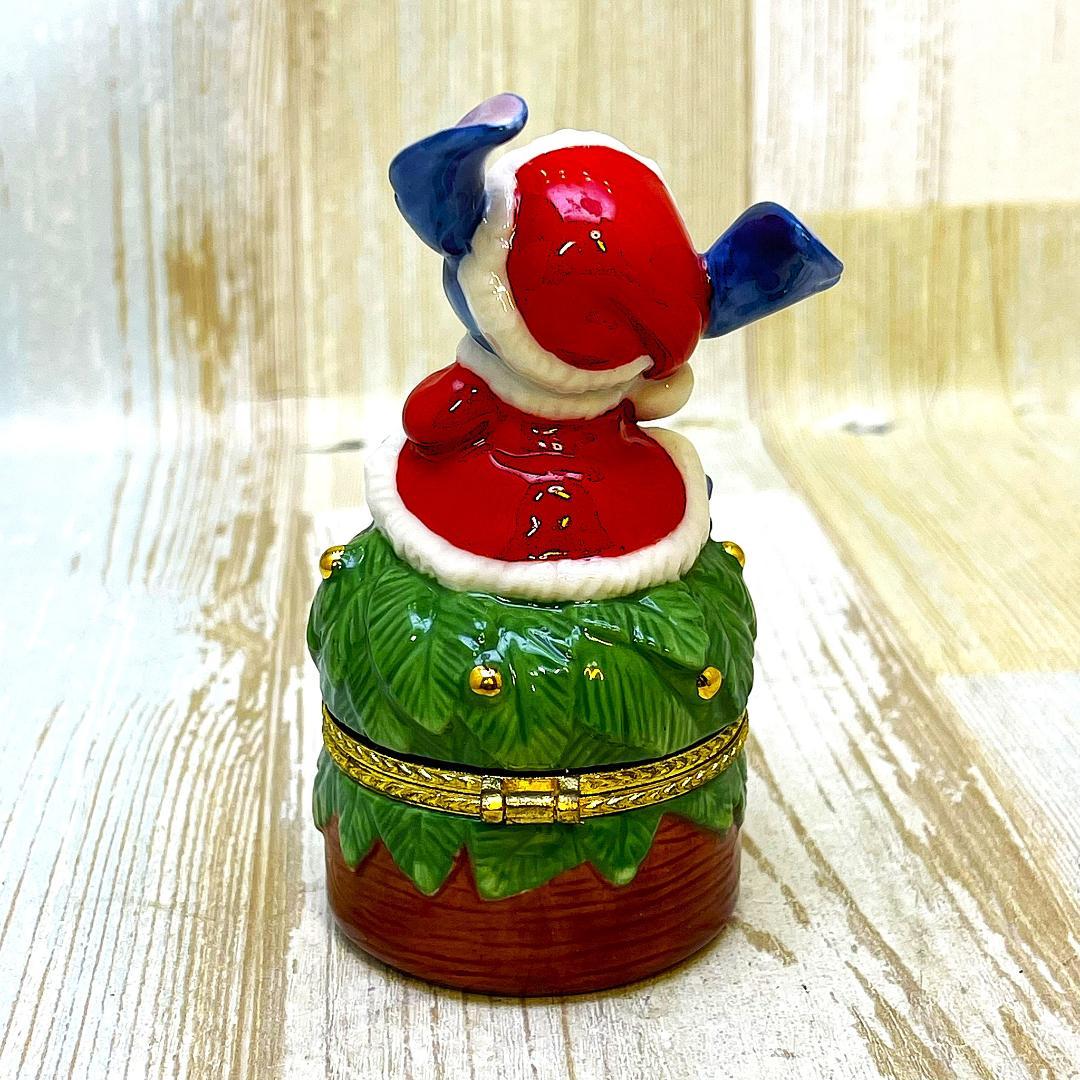 リロ＆スティッチ サンタスティッチ クリスマス ヒンジボックス フィギュア