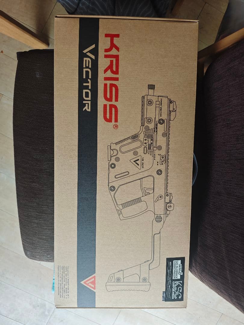 KSC KRISS VECTOR ガスガン スコープ付き クリスベクター gbb