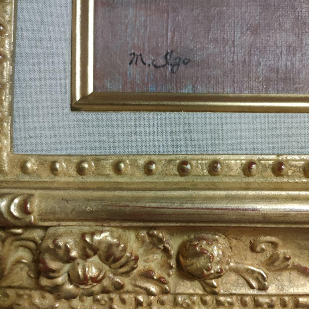 ✿油彩画 花瓶に入った色鮮やかな紫陽花✿