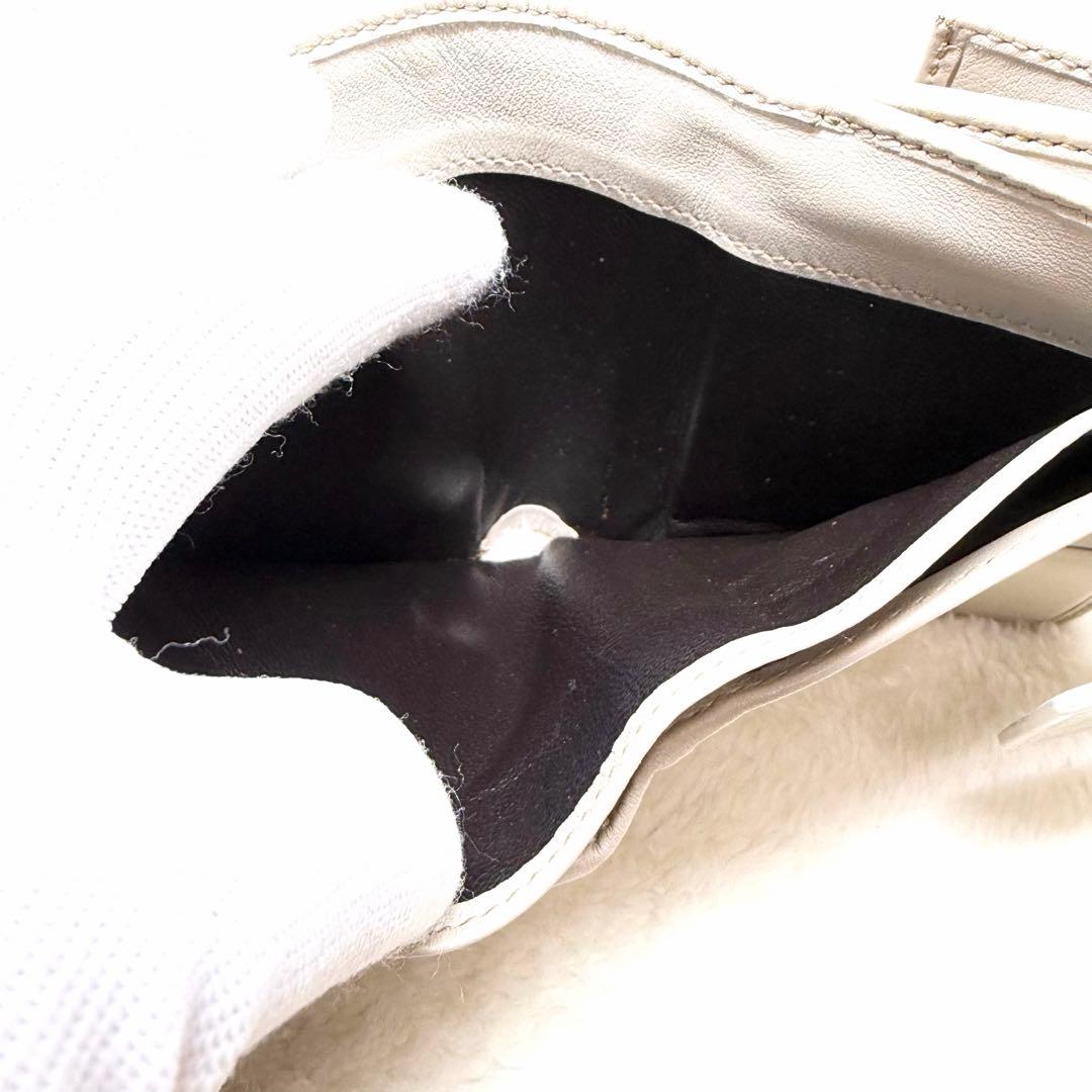 美品　GUCCI グッチ ヴィンテージ シェリーリボン 折り財布 GG柄 箱付