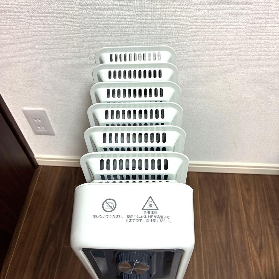 オイルフリーヒーターB01白　ブリットシリーズ ECR12(with STDP)