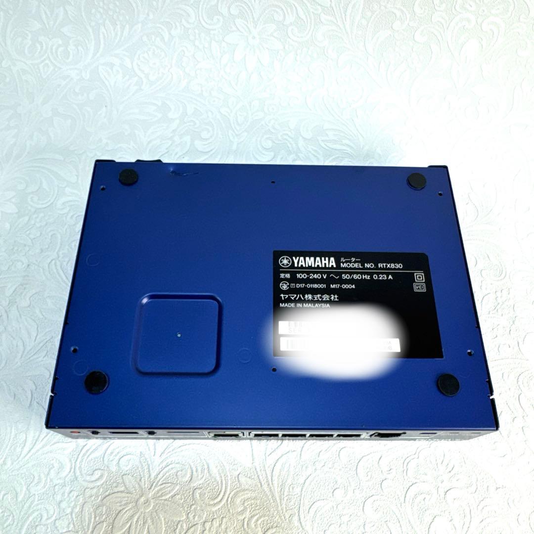 YAMAHA RTX830 ギガアクセス VPN ルーター 動作品　m5