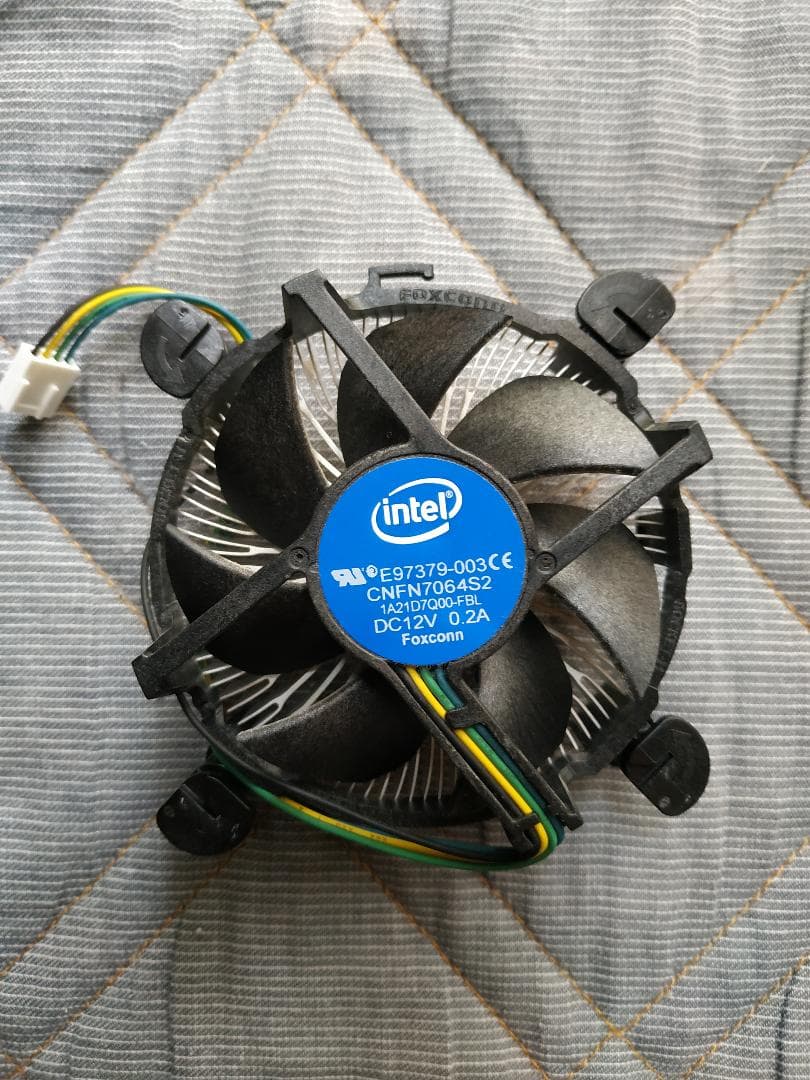 CPU、マザボセット（i5 7600、ASRock H110M Combo-G）