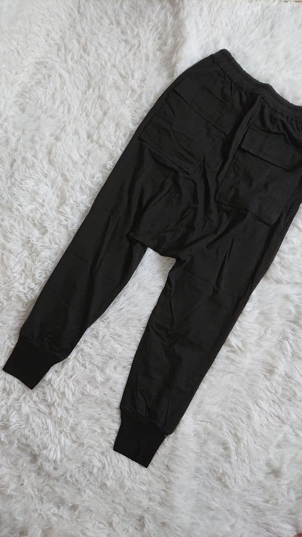 rick owens ブラック サルエルパンツ Lサイズ