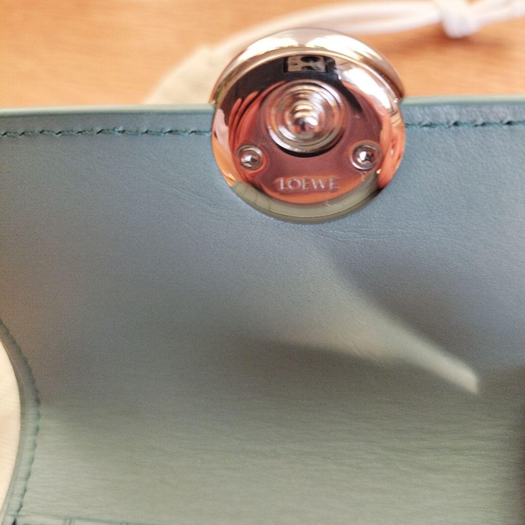 LOEVE 三つ折り財布 ミントグリーン