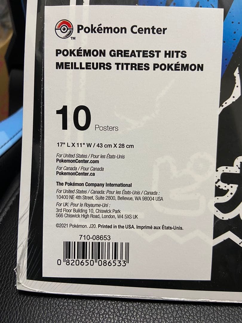 ポケモン　海外　ピカチュウ　ポスター　バンギラス　ブラッキー　リザードン