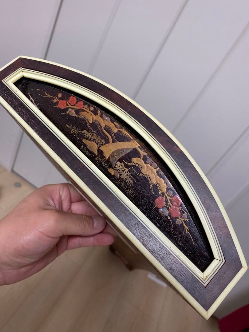 良品！すだれ彫り練習用琴‼️