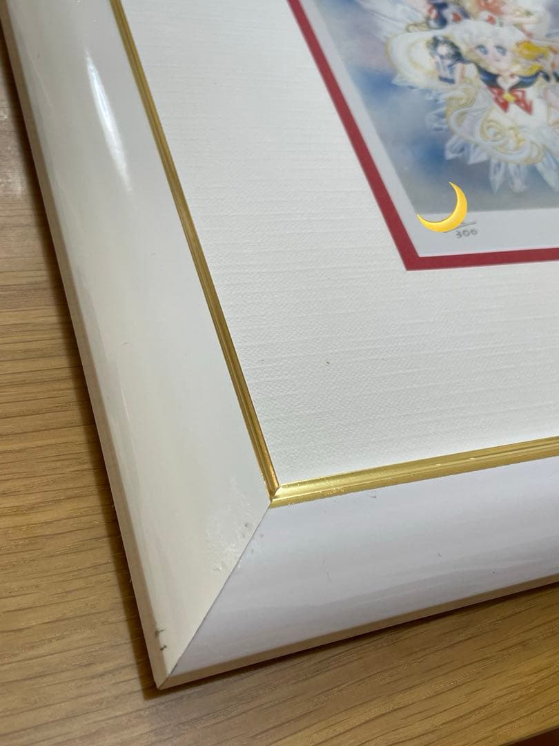 【希少】セーラームーン 複製原画 リトグラフ 月野うさぎ　サイン　武内直子