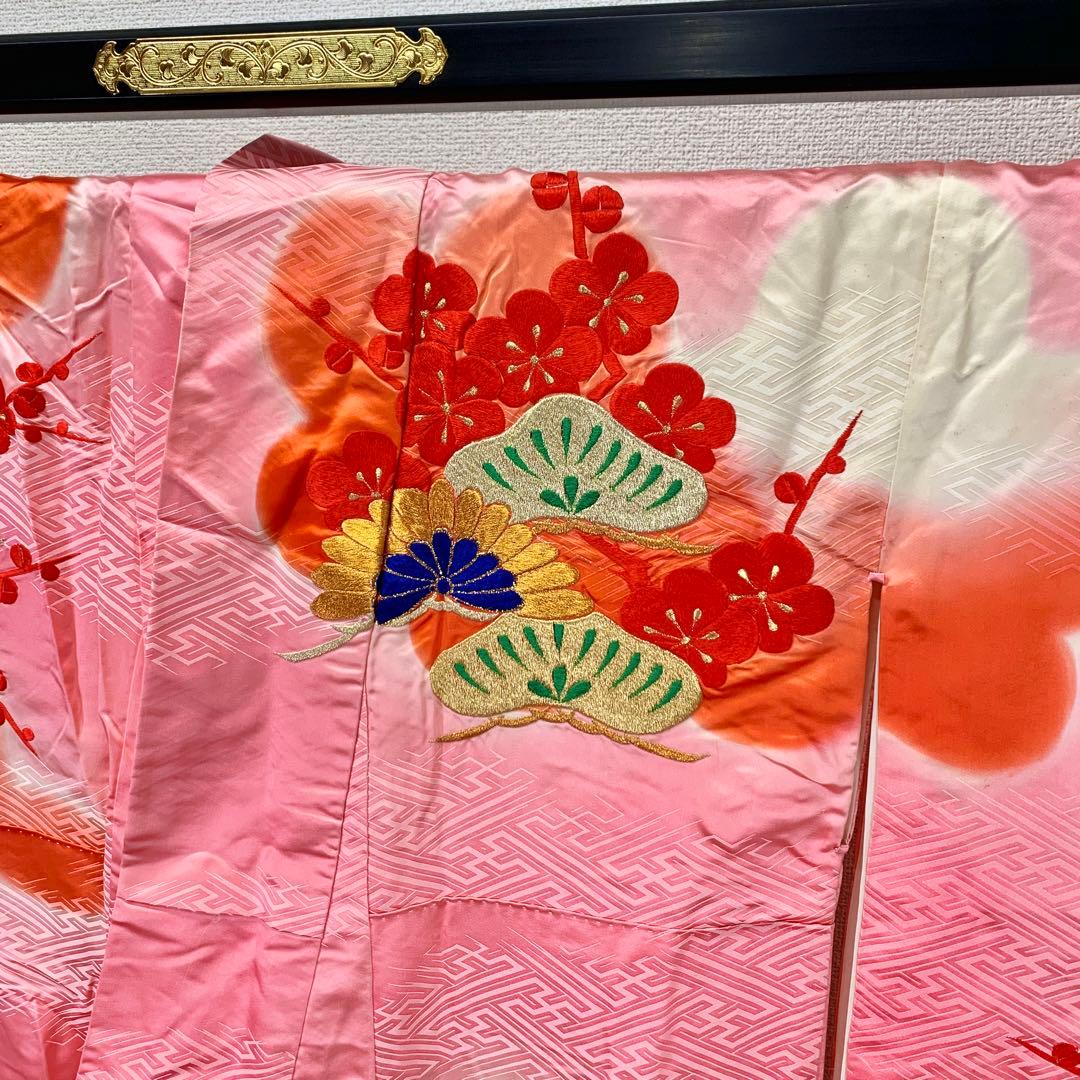 【売切値下げ】512zu45☆振袖 総刺繍 金糸☆成人式 お正月 初釜 リメイク