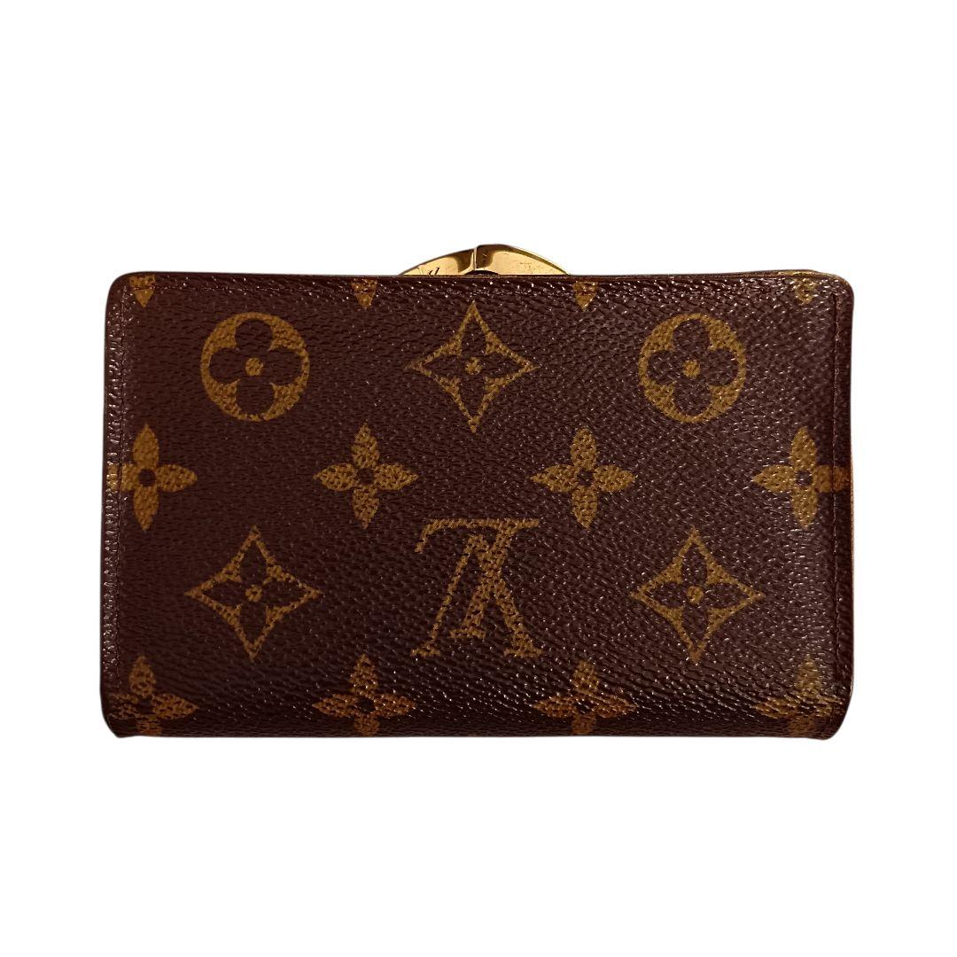 ルイヴィトン モノグラム ポルトフォイユ ヴィエノワ がま口　財布