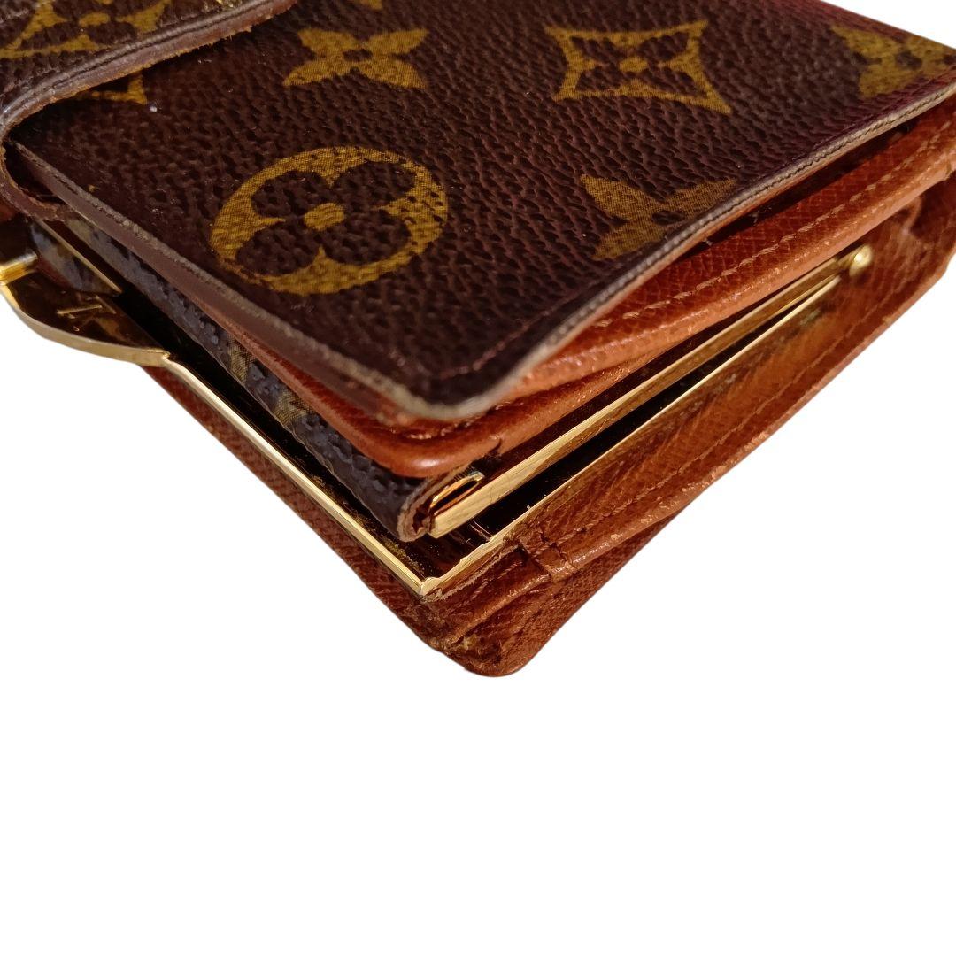 ルイヴィトン モノグラム ポルトフォイユ ヴィエノワ がま口　財布