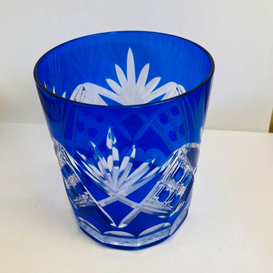 未使用　江戸切子　ペアグラス