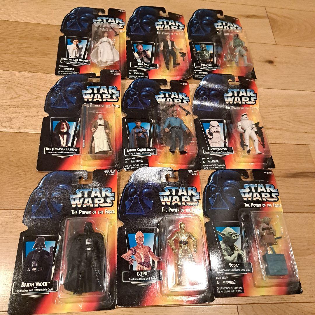 スターウォーズ　ケナー　レッドカード　フィギュア　9種セット販売