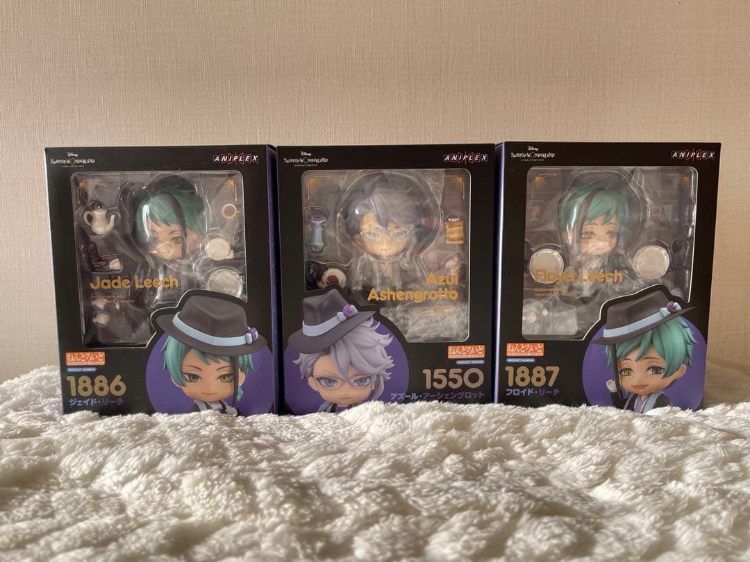 ツイステッドワンダーランド　ツイステ　アズール　フロイド　ジェイド　ねんどろいど