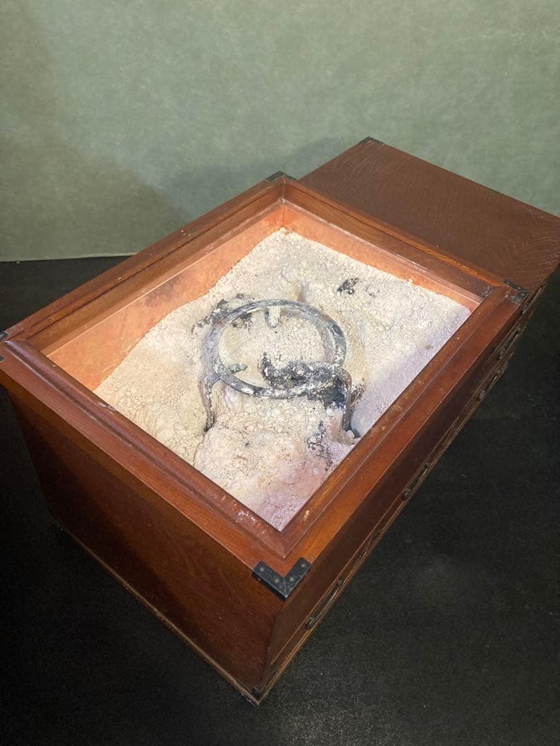 囲炉裏　火鉢　アンティーク　長火鉢　囲炉裏テーブル　古民具 和家具　レトロ家具