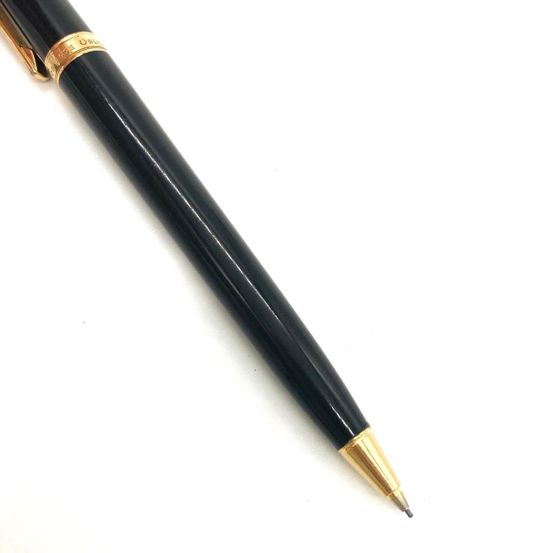 極美品✨モンブラン ノブレスオブリージュ　シャープペンシル ブラック　ゴールド