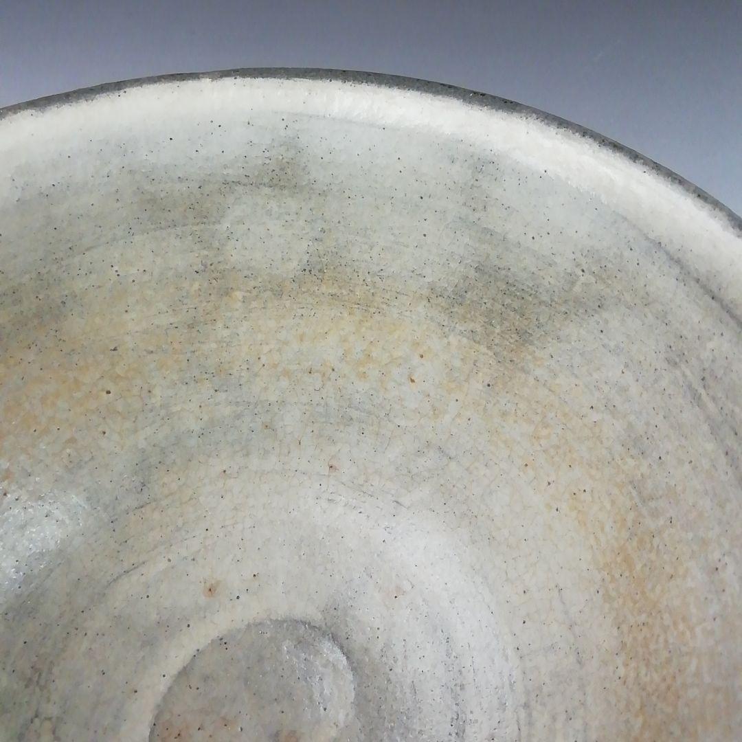 Ｔ３７０　茶碗　『越前粉引茶碗』『三好建太朗 作』　共箱　抹茶碗　茶道具