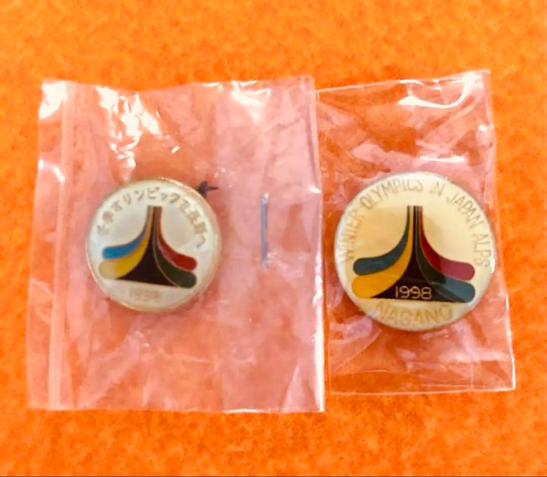 1998長野オリンピック ピンバッジ/招致 白馬村