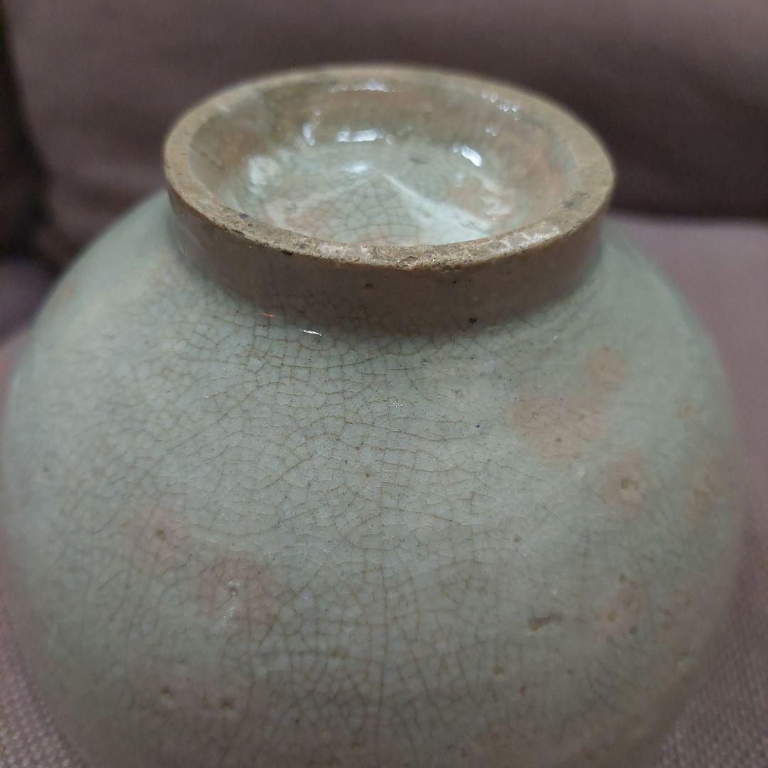 李朝中期頃 　熊川茶碗　 韓国 　骨董品