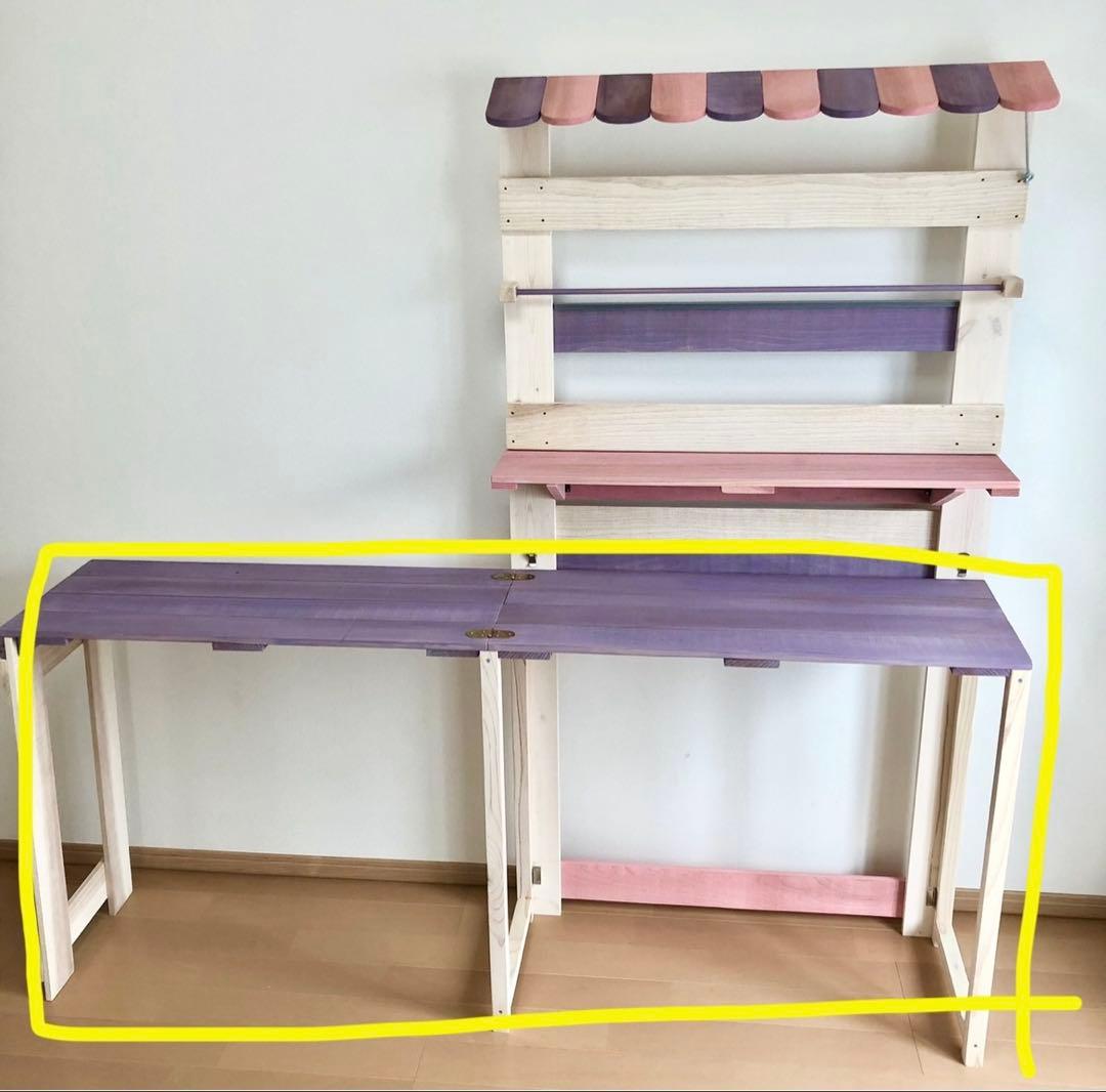 ぶーしゅか様/イベント什器/3つ折りテーブル/フリマ/マルシェ