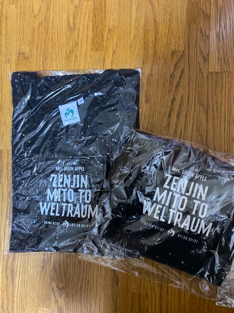 Mrs. GREEN APPLE ゼンジン未到とヴェルトラウムTシャツMとバッグ