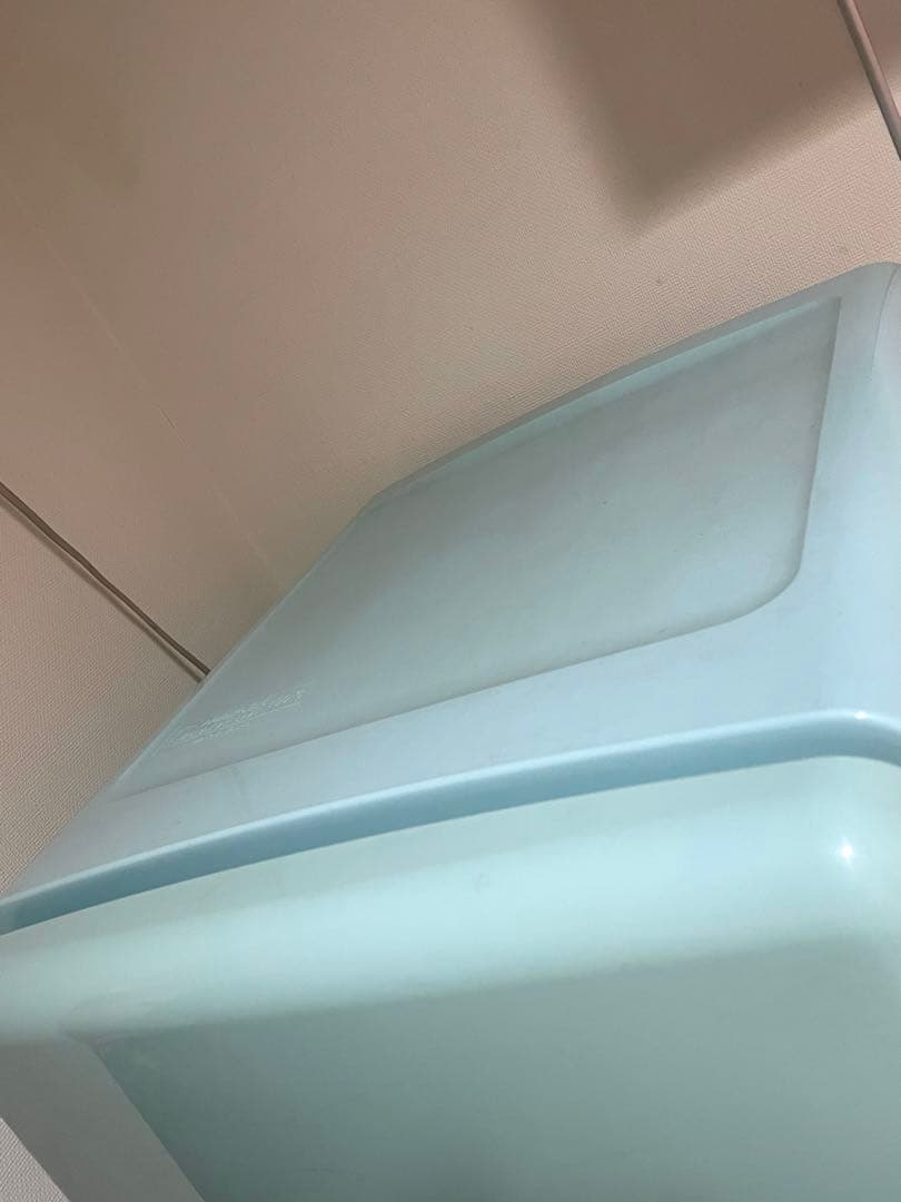 will レトロ 冷蔵庫　ターコイズブルー【送料込み】